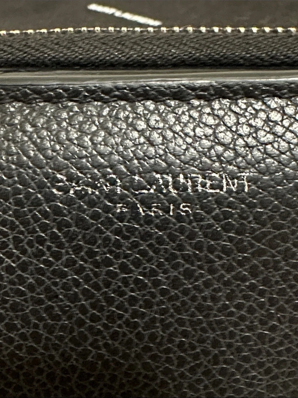 Saint Laurent compact zip